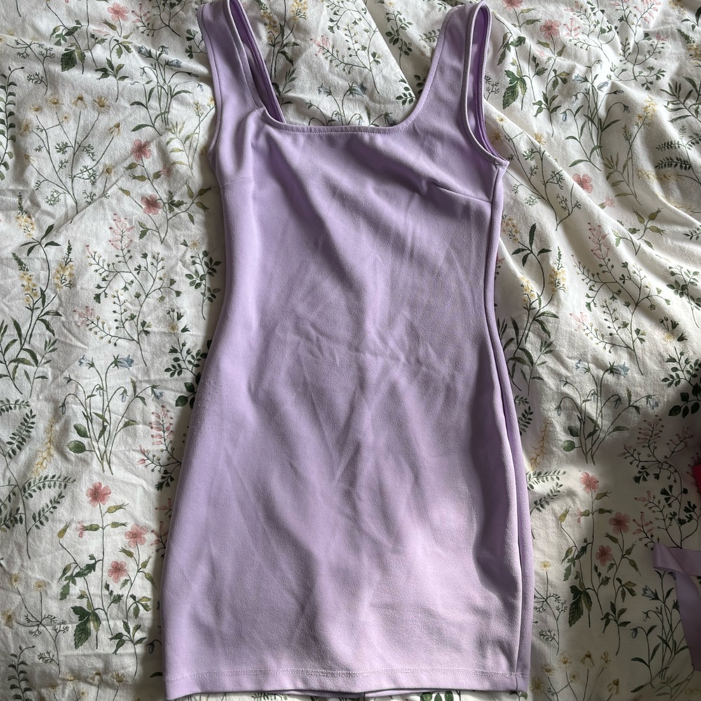 Vintage Charlotte Russe Lavender Mini Dress